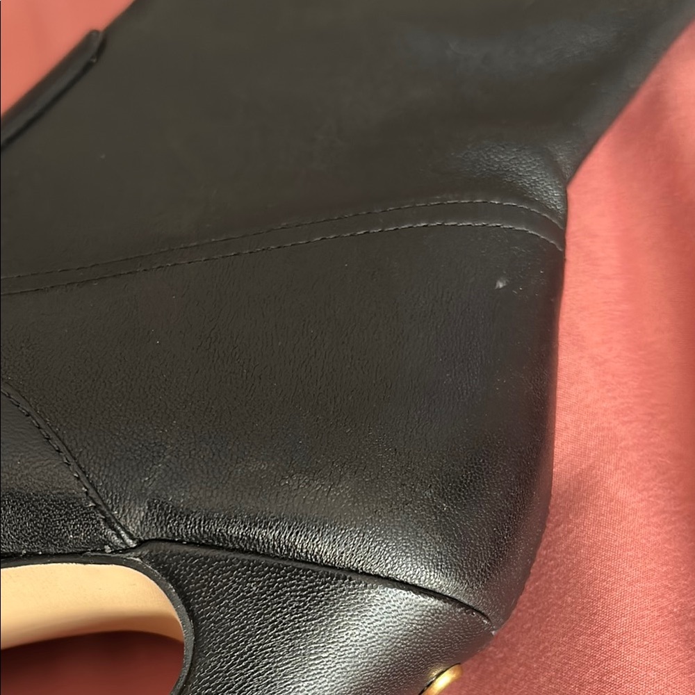Coach Black Heeled Boots - Picture 9 of 10